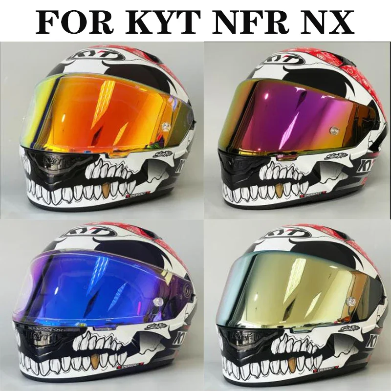 Helmet Accessories Lens Motorcycle Full Face Helmet Lens Motorcycle Gear Lens FOR KYT NFR NX Anti-scratch Wind Shield