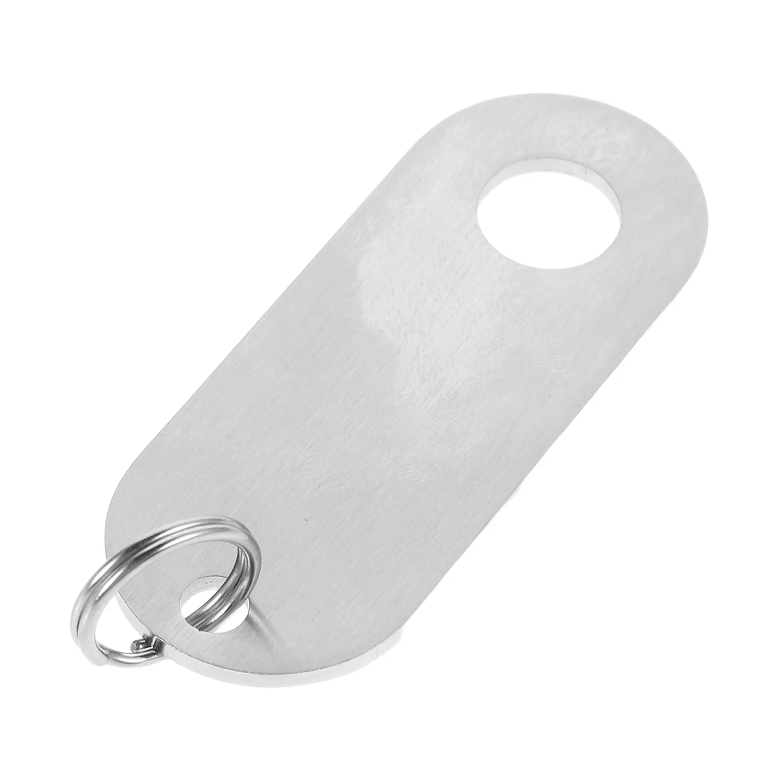 

Car Rack Mounting Plate Metal Bell Keychain Hanger with Split Keyring Hangers Pendant Stainless Steel for Bike Motorcycle