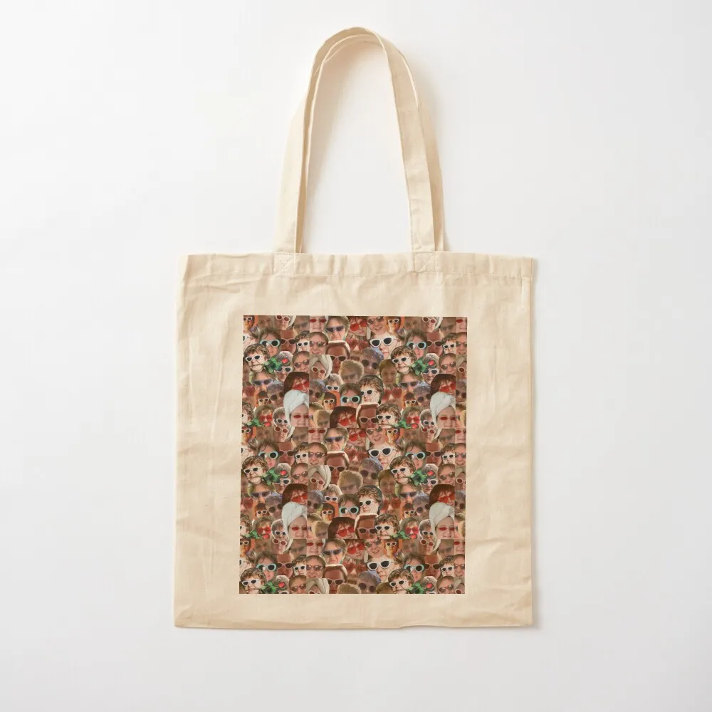 

Lewis Capaldi Collage Repeat Print Tote Bag холщовые сумки-тоут многоразовые сумки для покупок роскошные женские сумки на заказ Холщовая сумка-тоут