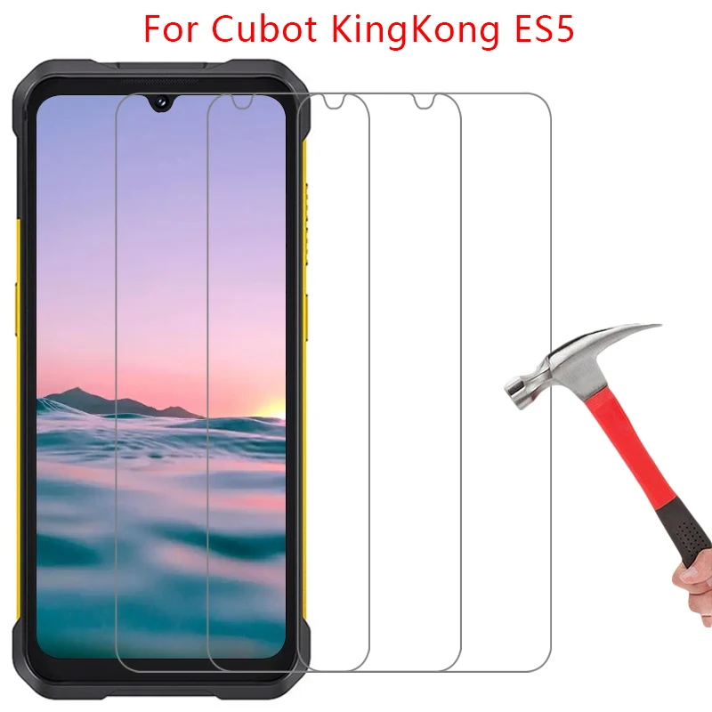 Vidrio templado para cubot kingkong es5, funda para teléfono kingkonges king kong es 5, cubierta trasera 360 kinkong kingkon kingkonges5 5case