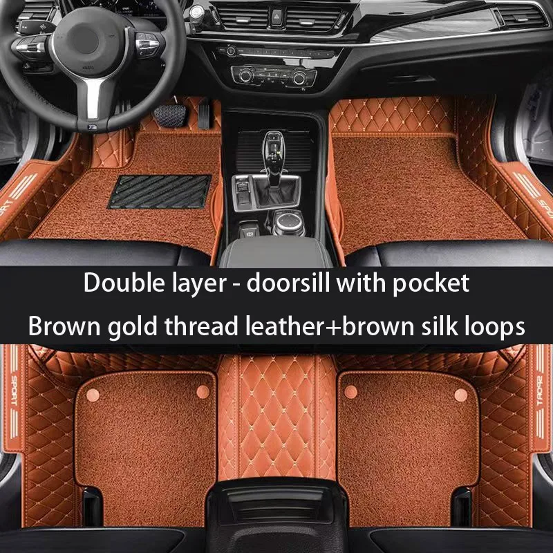 Karpet kaki kustom mobil Rouze cocok untuk Lexus GS 300 dan Lexus GS 300h tikar kaki kustom kendaraan khusus