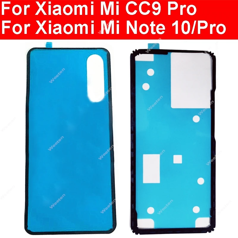 Rear Camera Sticker Back Cover Adhesive Back Housing Battery Cover Glue Tape For Xiaomi Mi CC9 Pro Mi Note 10 Mi Note 10 Pro