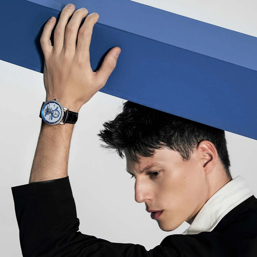 AGELOCER Astronomer Watch for Men Space Station Date 42MM Luxury Automatic Mechanical Watches Men Luminous Waterproof With BOX - Image 5