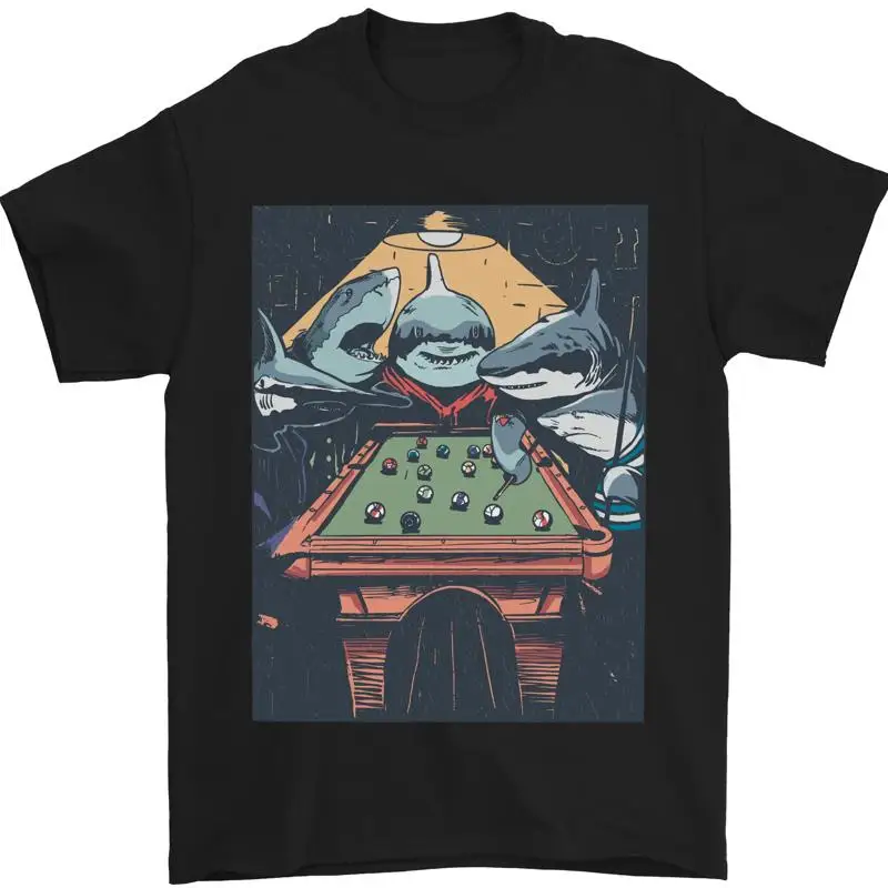 

Мужская футболка Pool Shark Snooker Player, 100% хлопок