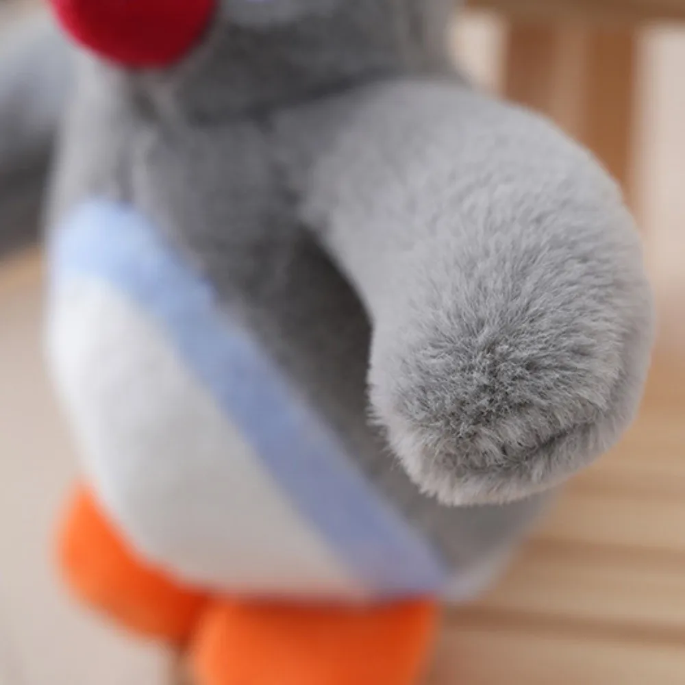 Porte-clés en peluche pingouin, Animal en peluche, dessin animé mignon, poupée Pingu, pendentif drôle de 15cm, pendentif de sac à dos