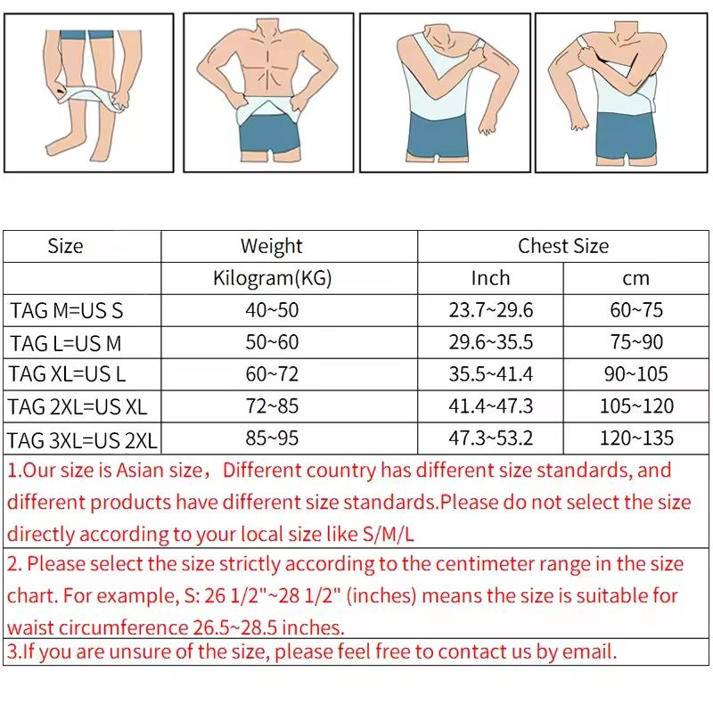 Mens Slimming Body Shaper Shapewear Abs Abdomen Compression Shirt to Hide Gynecomastia Moobs Workout Tank Tops Undershirts - Image 2