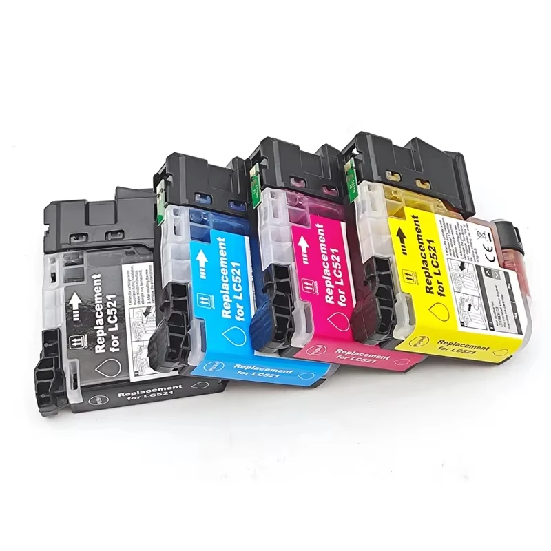 LC521 LC-521 ink cartridge suitable For Brother DCP-J1260W DCP-J1310DW DCP-J1313DW DCP-J1360DW J1460DW Printer