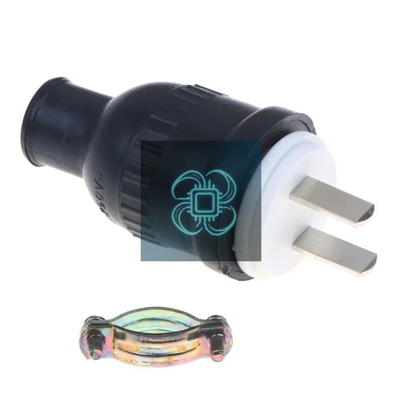 High Power Waterproof Plug Heavy Duty Rubber Shell Good Conductivity Connector For Construction Outdoor Electrical Work