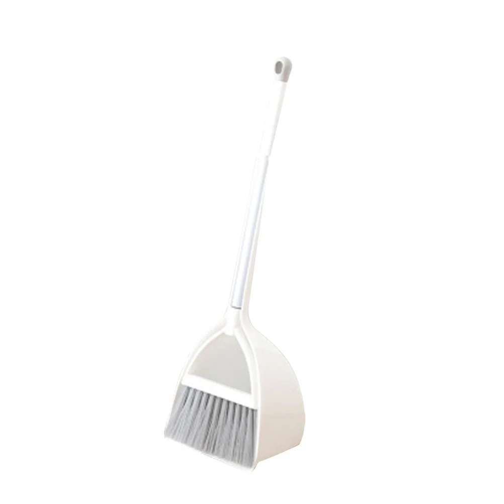 1 ชุดแกล้งทําเป็นเล่นเด็กไม้กวาดพลาสติกขนาดเล็ก Dustpan Housekeeping Helper ของเล่นเด็กชุดไม้กวาดขนาดเล็กไม้กวาดและที่โกยผงชุด