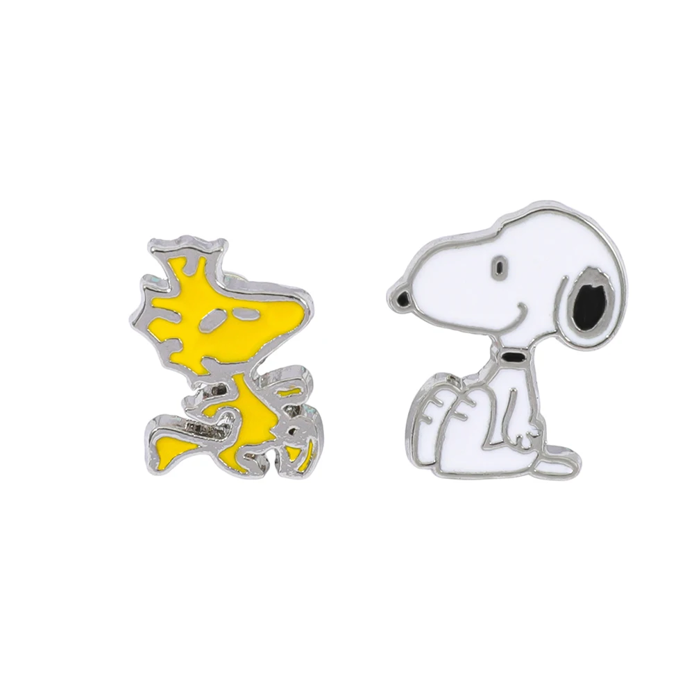 Cute Cartoon Snoopy Earrings, Ear Studs, Niche and Versatile Casual Earrings, Accessories