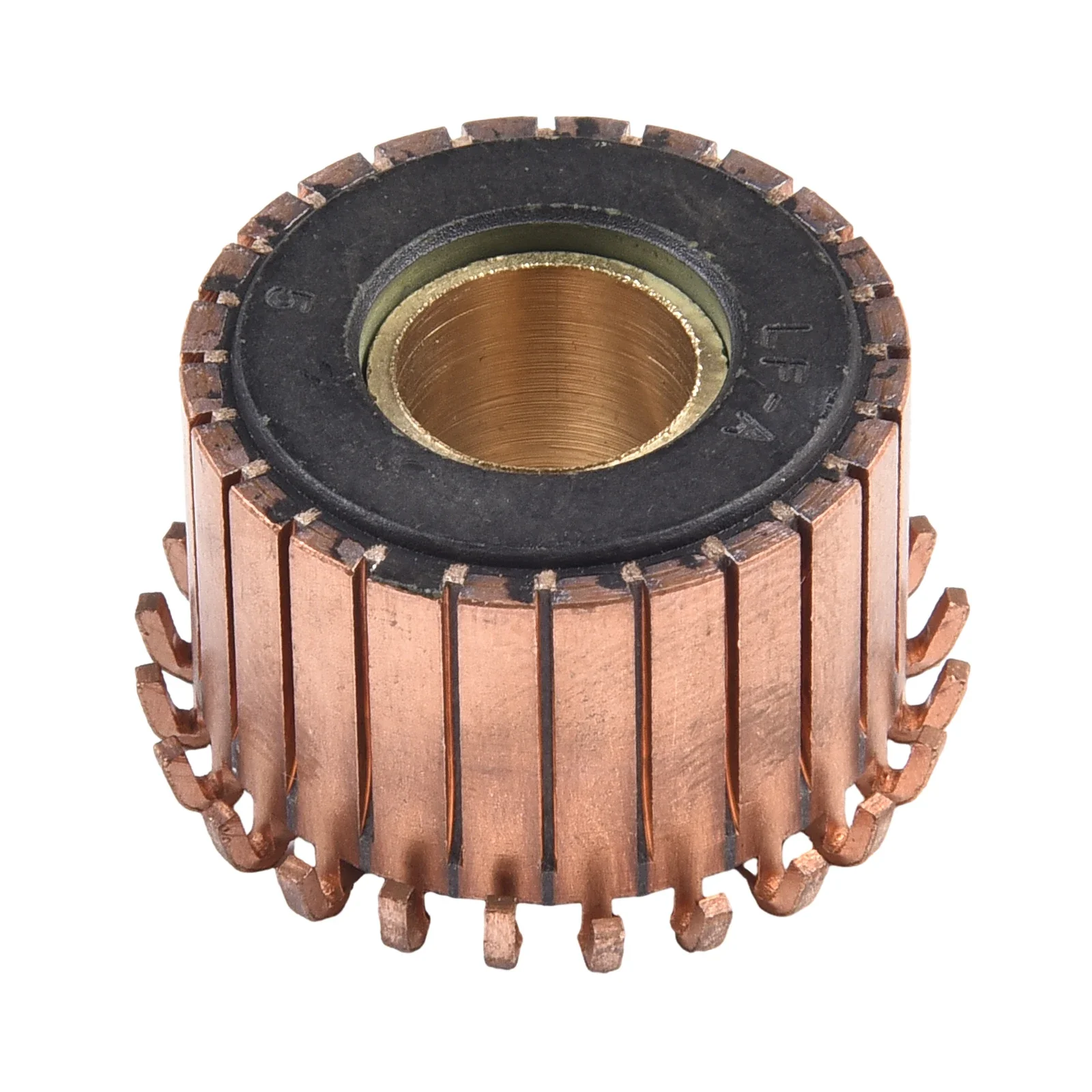 Hook Style 24P Copper Commutator For Use In Motor Repair Kits And Rewinding Projects Requiring Dimensional Match