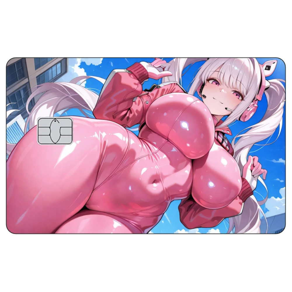 ملصقات NIKKE لبطاقة الائتمان Doro Matte لبطاقة البنك VISA Mastercard JCB وغيرها من البطاقات المغناطيسية IC