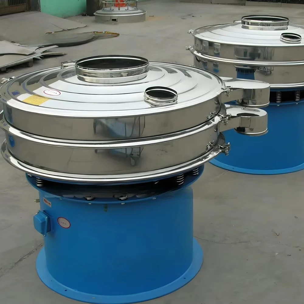 شاشة تهتز دوارة مستديرة منخل الدقيق | آلة غربال المسحوق والحبيبات عالية الدقة للأغذية والصناعة الكيميائية #5