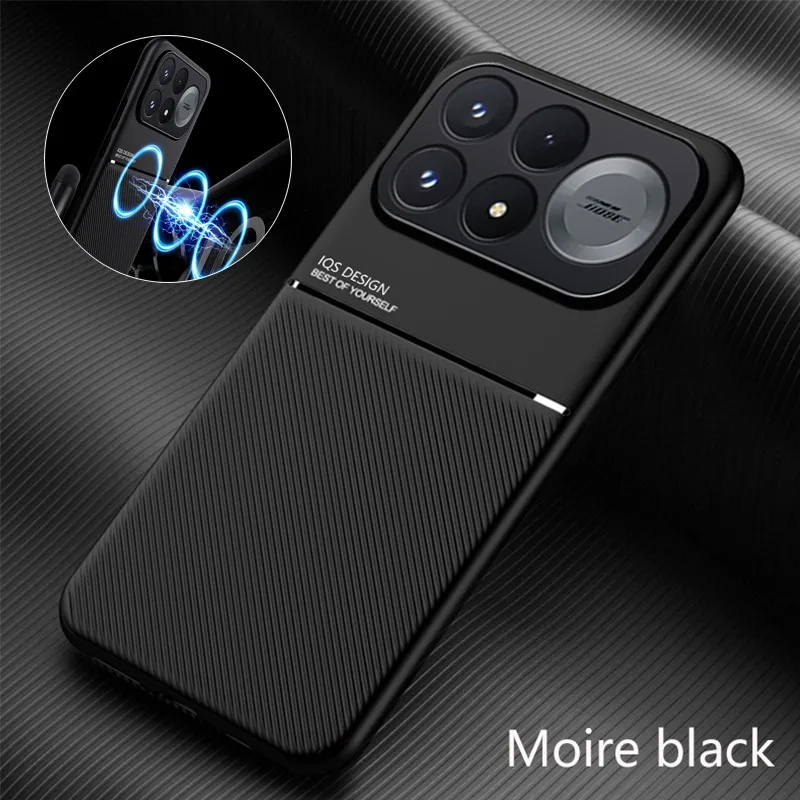 Étui de téléphone magnétique en cuir de luxe pour Poco F9 Ultra F9 Pro F8 Ultra F7 F6 Pro, coques magnétiques, housse, capa, funda, coque