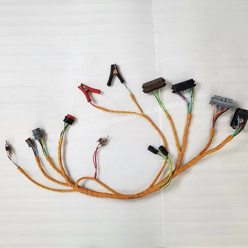 C6.4 C6.6 C7 C9 C15 3126B Engine test Harness Construction Machinery Parts Engine test Cable Wiring Harness