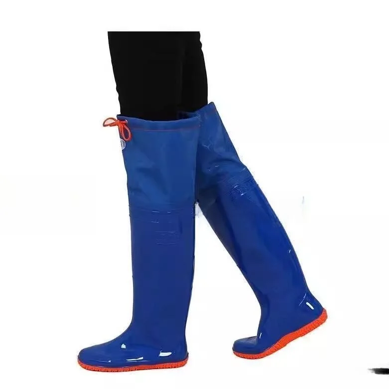 

ex Дождевые сапоги с высокой трубкой для посадки риса Special Water Field oes Fiing Boots Мужские и женские ор-цилиндровые летние Rain oes