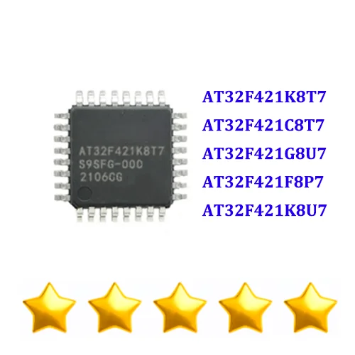 

10PCS AT32F421K8T7 AT32F421C8T7 AT32F421G8U7 AT32F421F8P7 AT32F421K8U7 Brand New Original