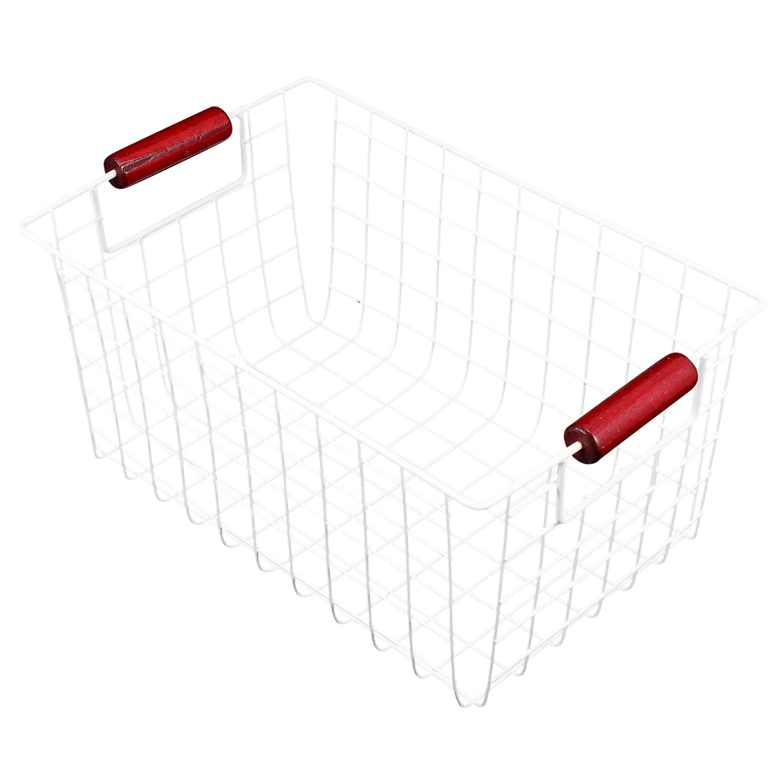 

Sturdy Stainless Steel Wire Basket Large Capacity Kitchen Storage Organizer Bread Fruit Holder Desktop Pantry Snack Container