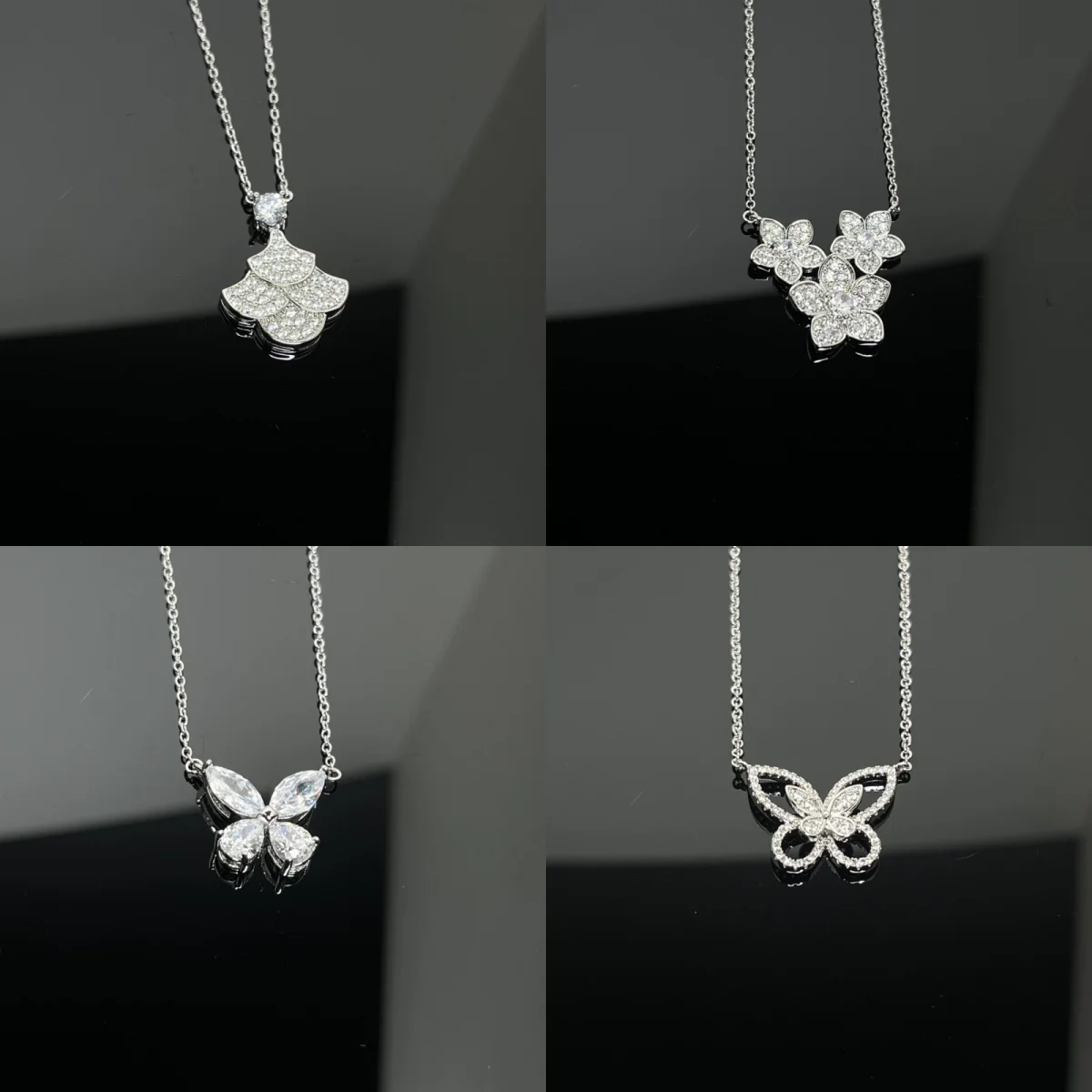 

Glam Up Your Look: Silver Graffes Necklace with a Touch of Sophistication