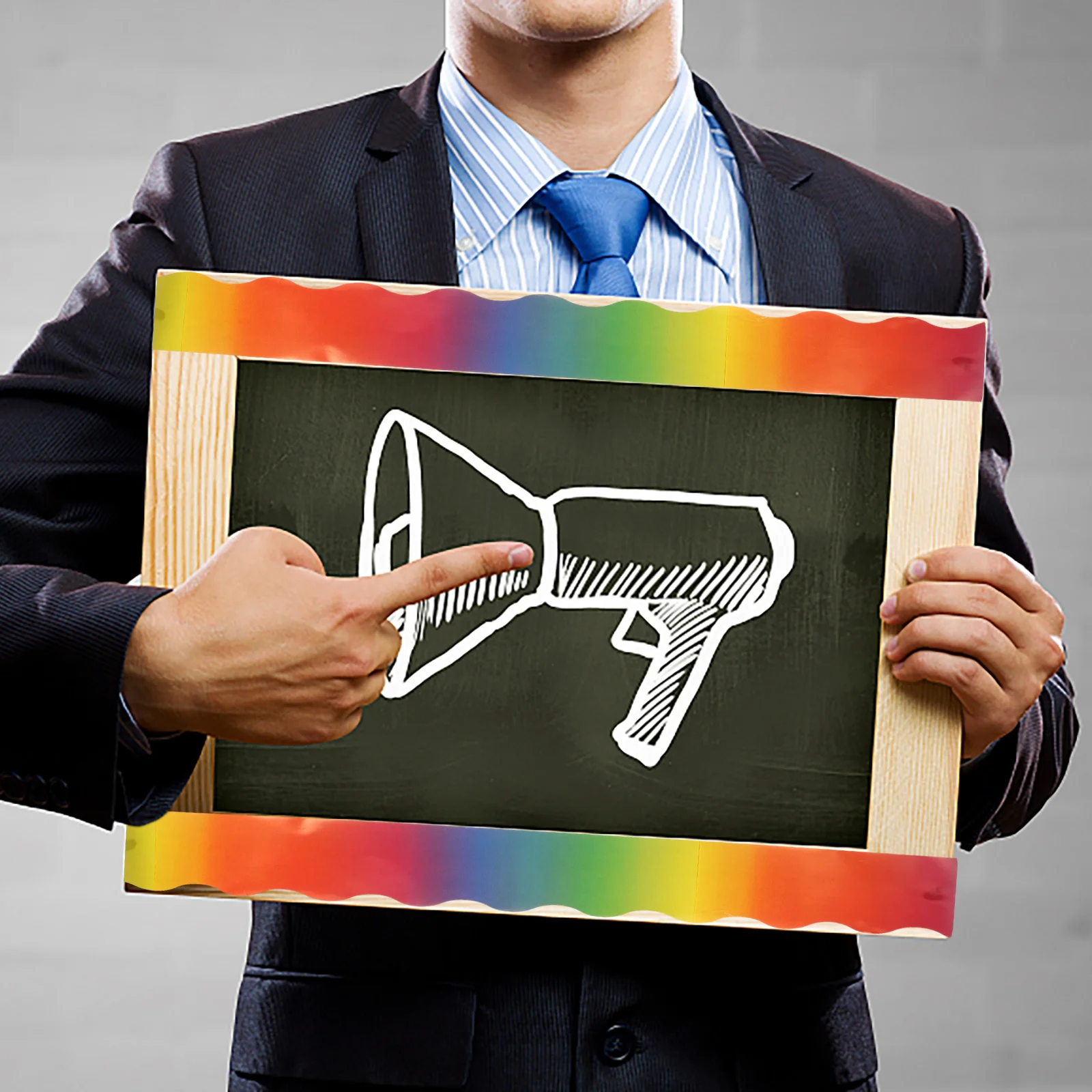 

1 Roll Colorful Gradient Border Sticker Long Adhesive Blackboard Bulletin Board Decoration Diy Craft Classroom Teaching Supplies