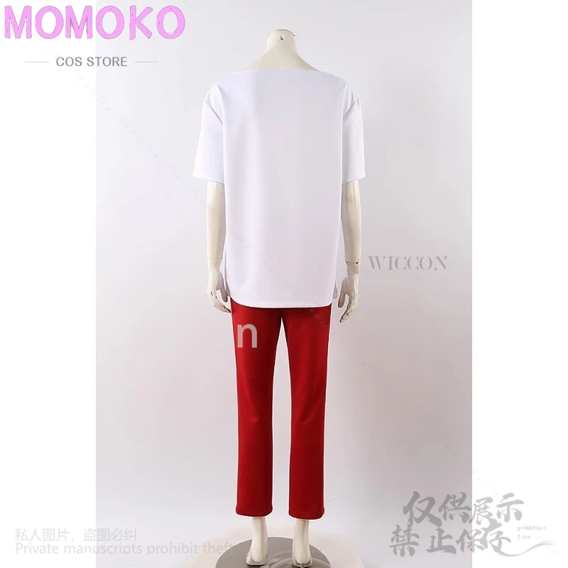 Anime Alien Stage Cosplay Till Costume Wig Tshirt Red Pants Costume Fancy Party Halloween Tattoo Uniform Men Women Customized