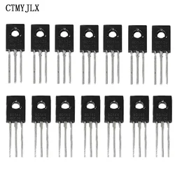 200 Uds TO-126 Kit de transistores BD139 BD140 cada 100 Uds NPN PNP transistores 80V 1.5A TO126 Transistor triodo de silicio