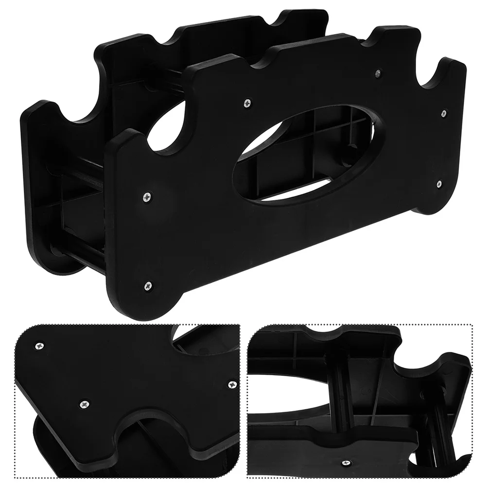

2 Pcs Dumbbell Rack Stand Bracket Small Pp Storage Weight for Heavy Weights