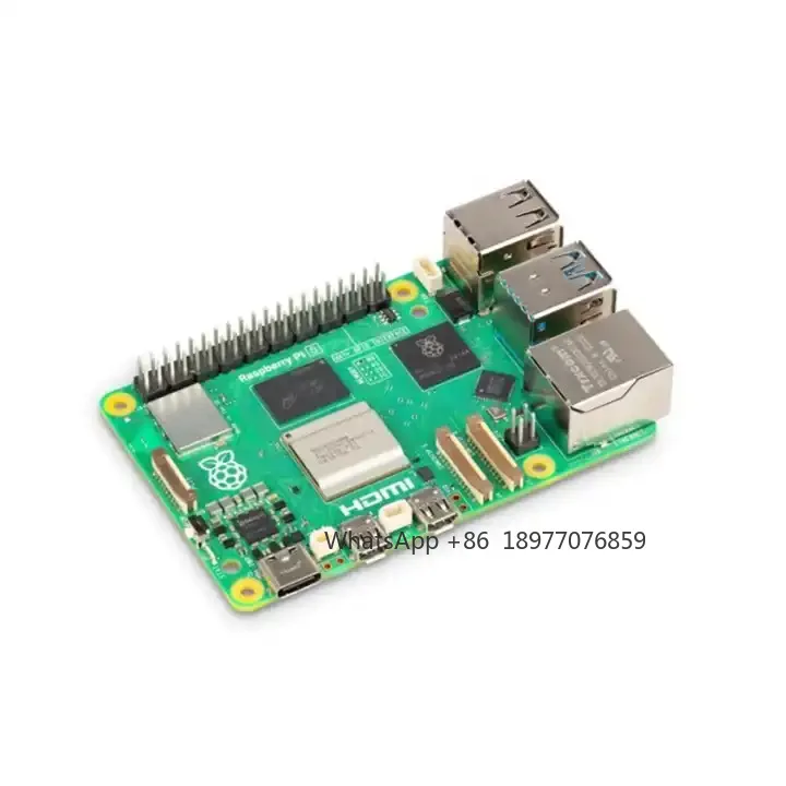 Raspberry Pi 5ta generación Pi5 Kit de placa de desarrollo Python programación Linux ordenador pequeño Raspberry