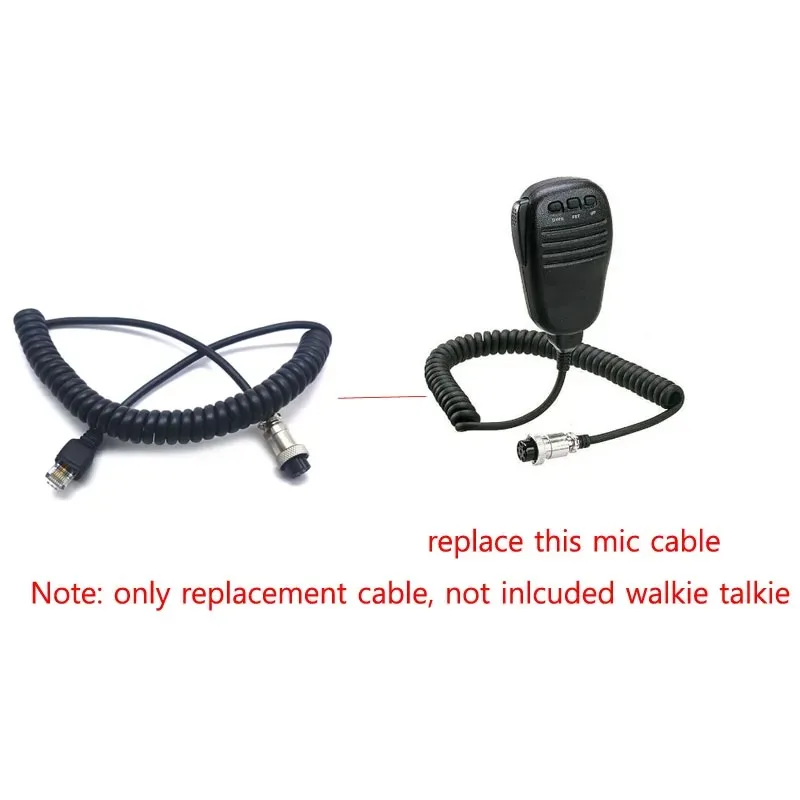 

MH-31B8 Handheld Microphone Mic Speaker 8Pin Cable for YAESU FT-847 FT-920 FT-950 FT-2000 FT-DX5000 FT-DX9000 Radio