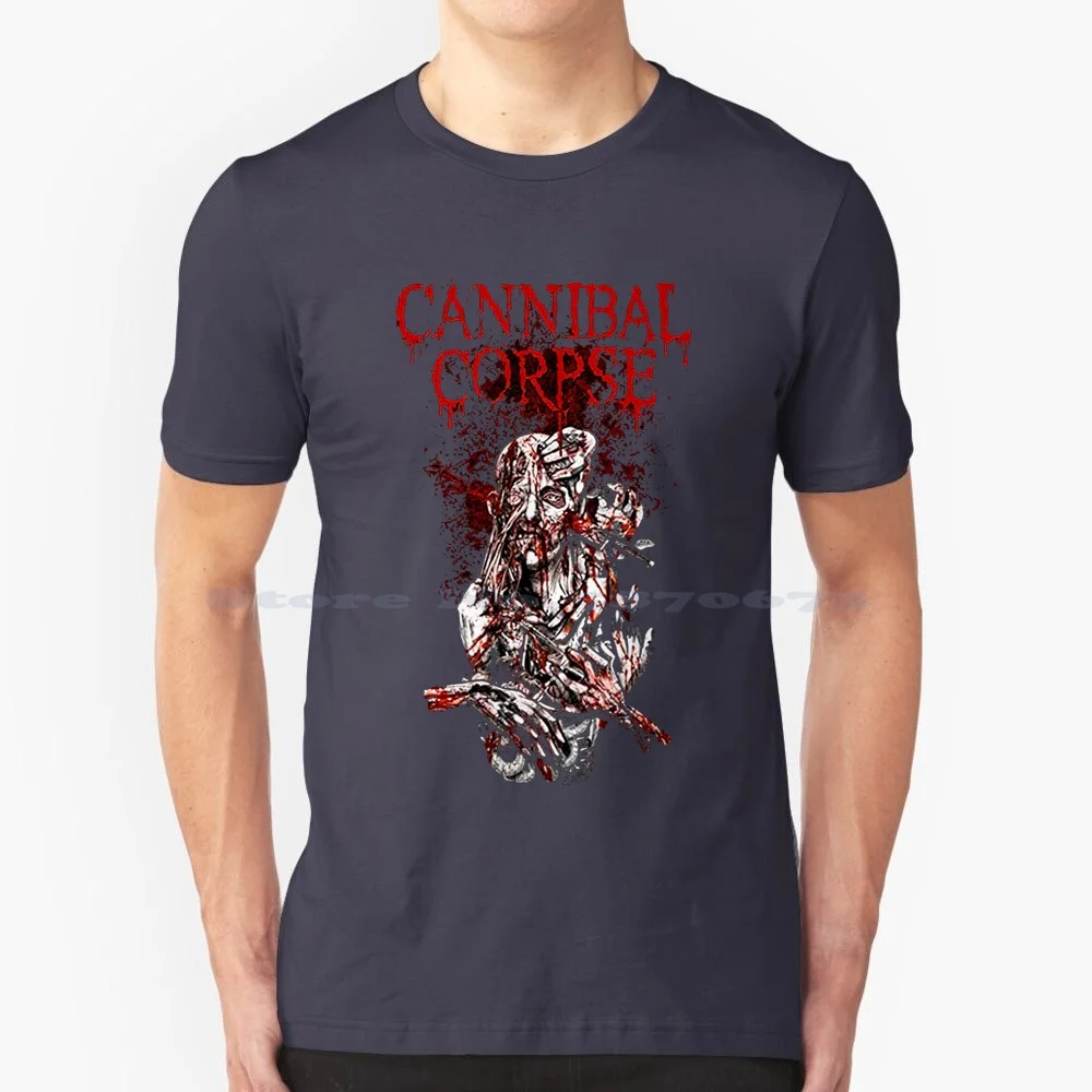 Cannibal Corpse 'Stabbing Hands' T Shirt 100% Cotton Tee Cannibal Corpse Stabbing Hands