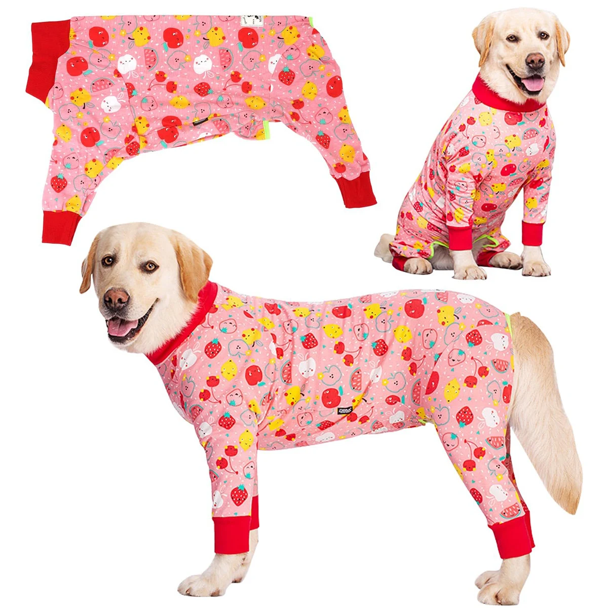 Big Dog Clothing Labrador Medium and Large Dog Spring and Summer Clothing Dog Sun Protection Clothing Anti-Fat Four-Legged image 6