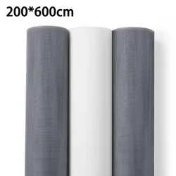 Large Mosquito Netting Rolls - 200*800cm - Breathable & Transparent Nano PP Mesh, Insect-Resistant Screen for Windows & Doors