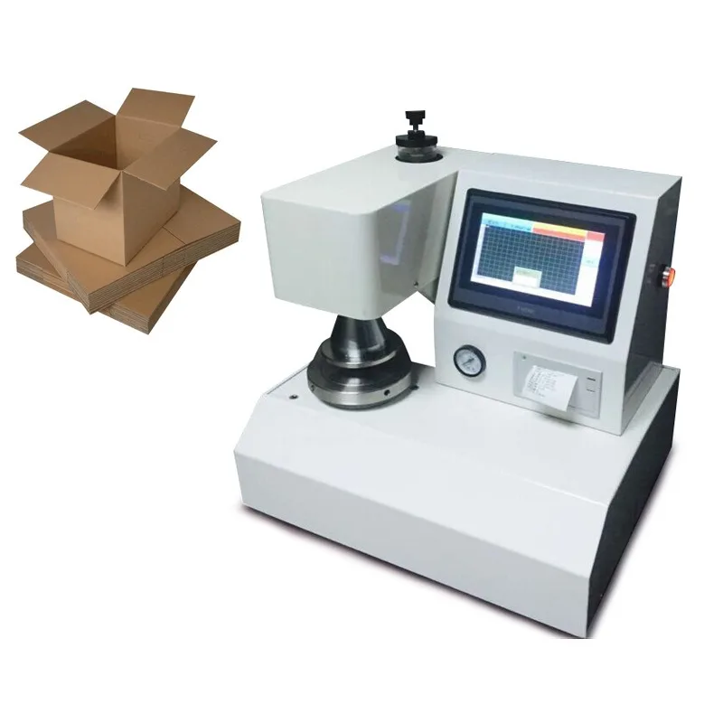 Automatic carton rupture blasting strength tester