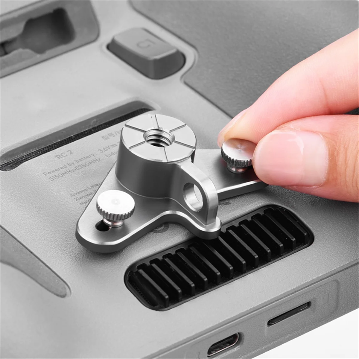 SMIEA Strap Buckle Holder for DJI RC2/RC Remote Control with Screen Mount Board Hook Bracket for Mini 4 Pro Drone Accessories