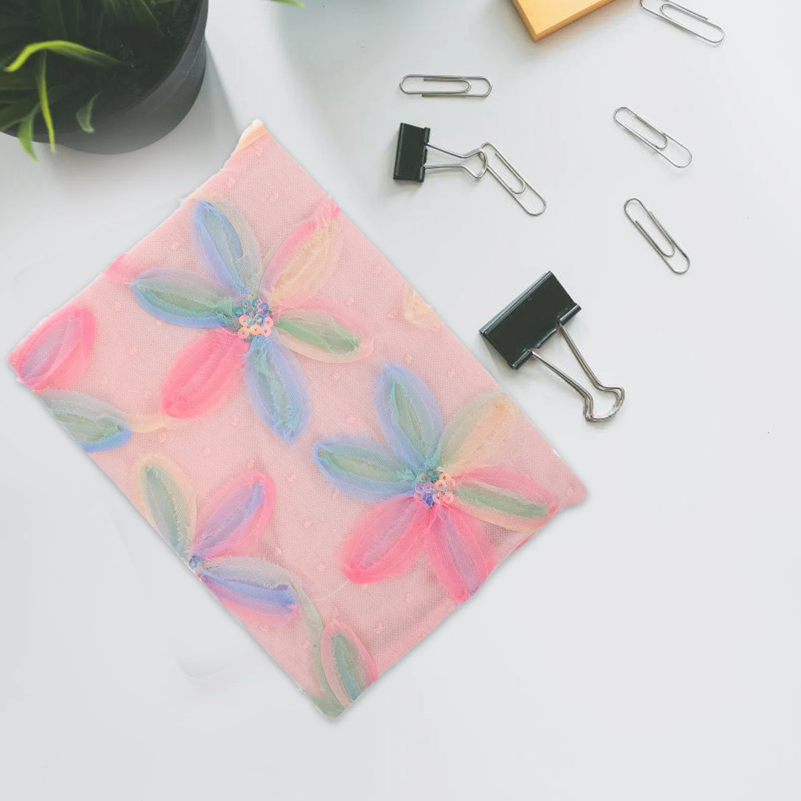 

A5 Book Cover Protector Delicate Fabric Anti-Wear Sleeve for Hardcover Notebook Decorative Book Protector Diary Covers