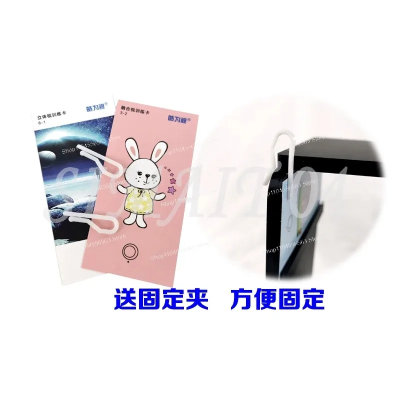 Internal & External Strabismus Training Mirror, Fusion Stereoscopic Tertiary Vision Functional Correction Tool