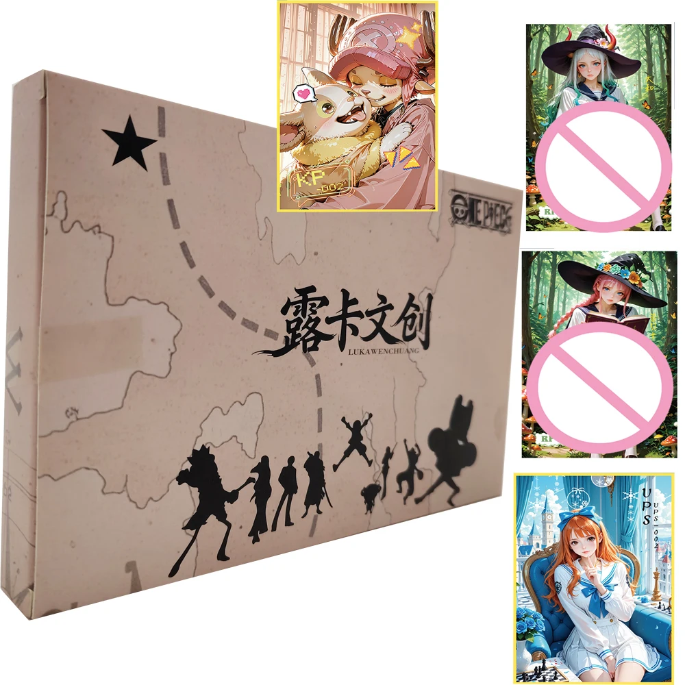 

One Piece Japanese Anime Collection Color Paper Cards Fun Cute Fantasy Adventure Limited Character Cards Kids Hobbies Gifts Toys
