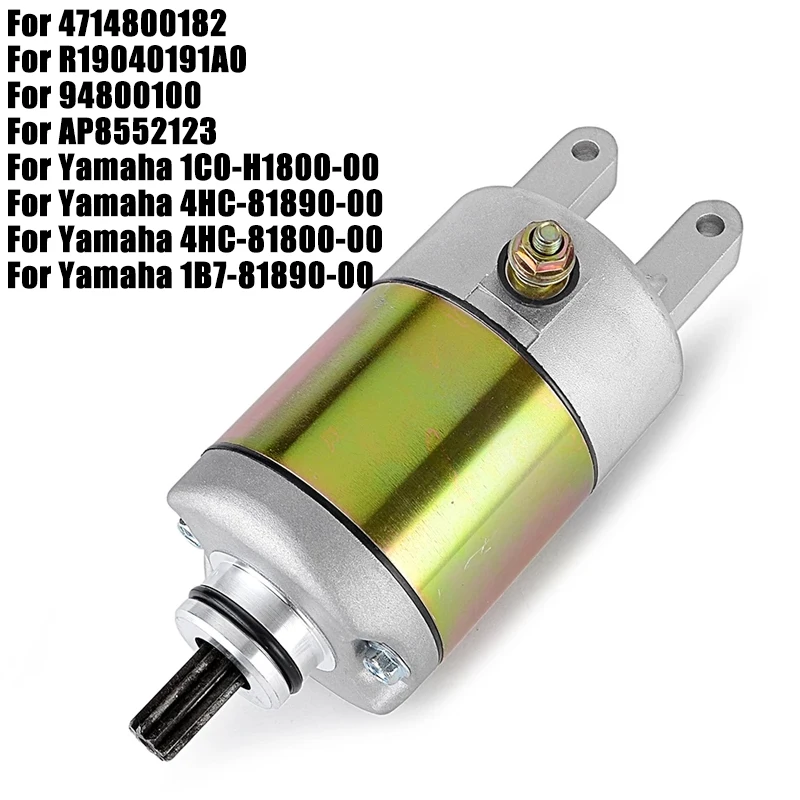 

Starter Motor For Yamaha VP250 VP300 CP250 X-City YP250 YP400 YP400R 1B7-81890-00 4HC-81800-00 4HC-81890-00 1C0-H1800-00