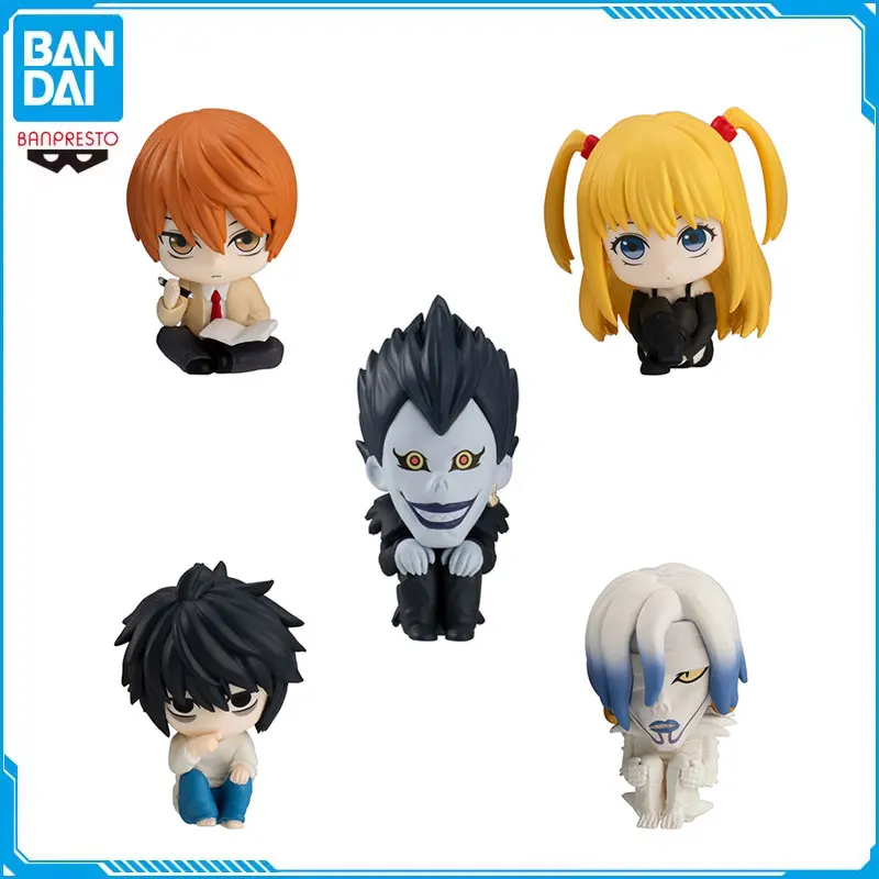 

Bandai Original Gashapon DEATH NOTE Anime Ryuk Misa Amane Waiting Series Action Figure Model Collectible Capsule Toys Kids Gift