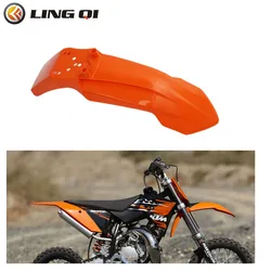 LING QI Motorcycle Front Mudguard Fender Mud Guard For KTM50 Wheel Ranges 10 to 14 Inch Bike Shield Guard Mud