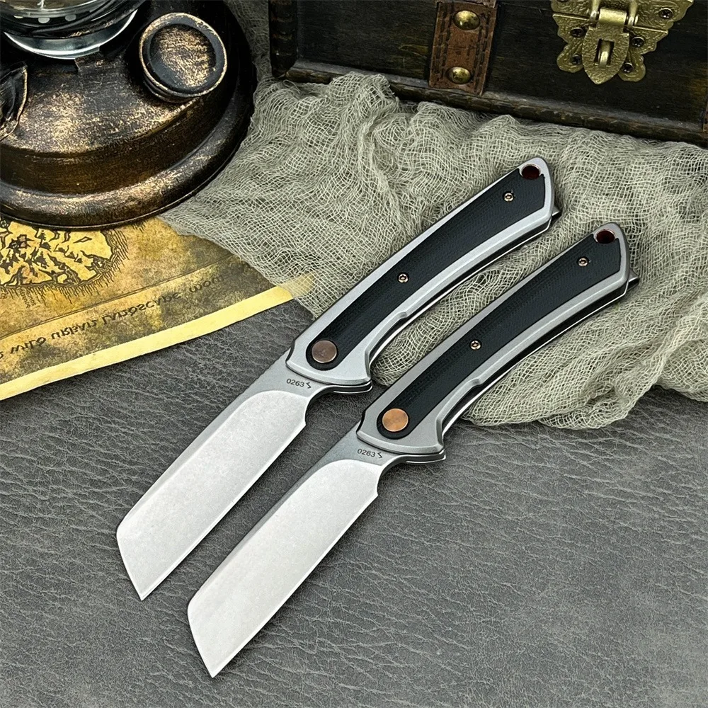 Nouveau BK 263 couteau de poche extérieur de haute qualité lame D2 survie Portable défense couteau pliant randonnée Jungle EDC outil d'urgence