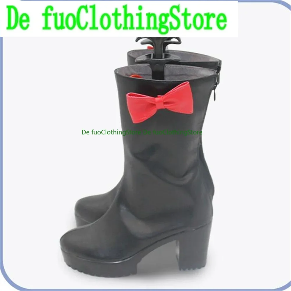 Odzież Hoshino Ai OSHI KO Cosplay Buty Botki Gra Anime Halloween Boże Narodzenie DefuoClothing Buty StoreDefuo