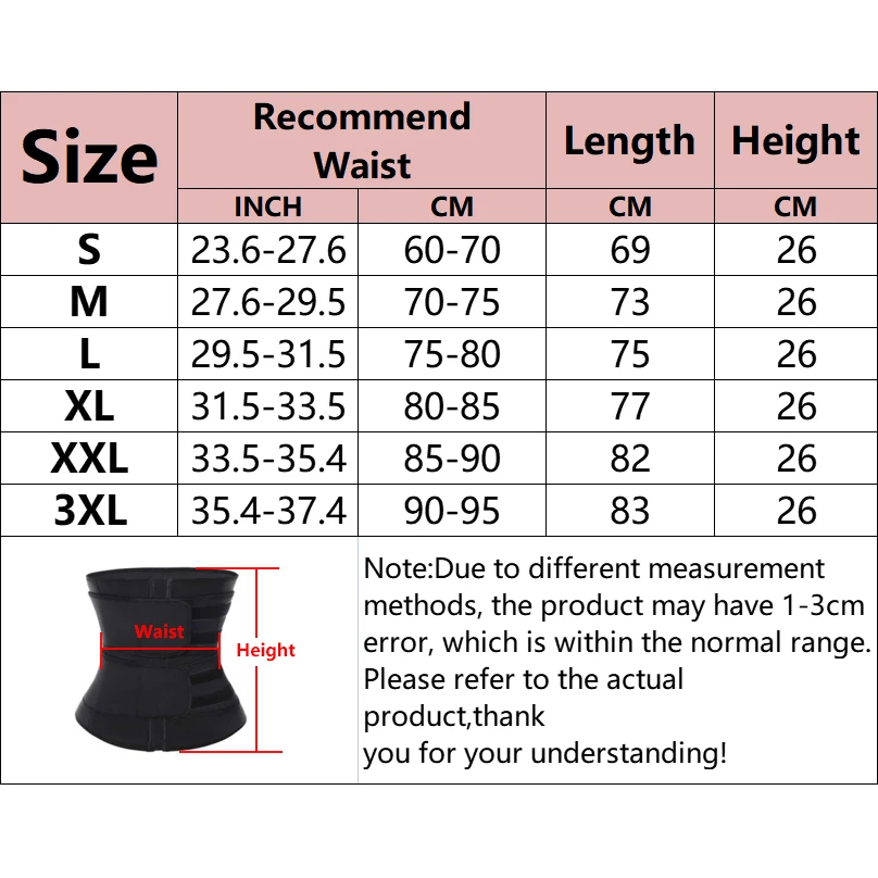 Men Waist Trainer Slimming Body Shaper Fitness Belt Weight Loss Fat Burning Sport Girdle Sweat Trimmer Workout Cincher Shapewear