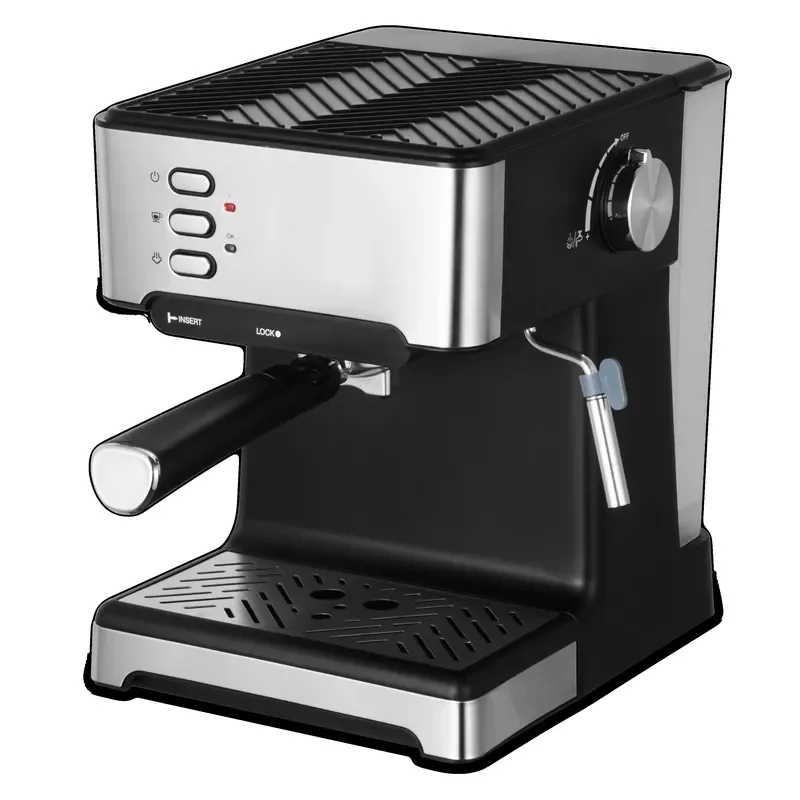 Semi Automatic 2 In 1 Multi Function 20 Bar Smart Espresso Machine With Milk Foam