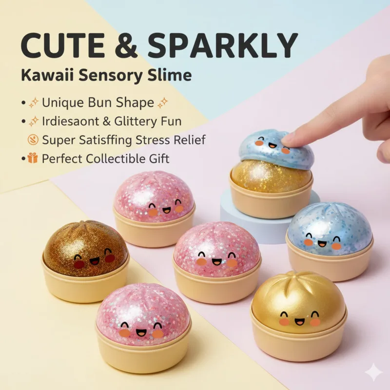 

Y2K Bao Bun Squishy Toy Y2K Cute Simulation Steamed Bun Stress Relief Squeeze Toy Soft Non-Sticky Fidget Toy Desk Decor Gift New