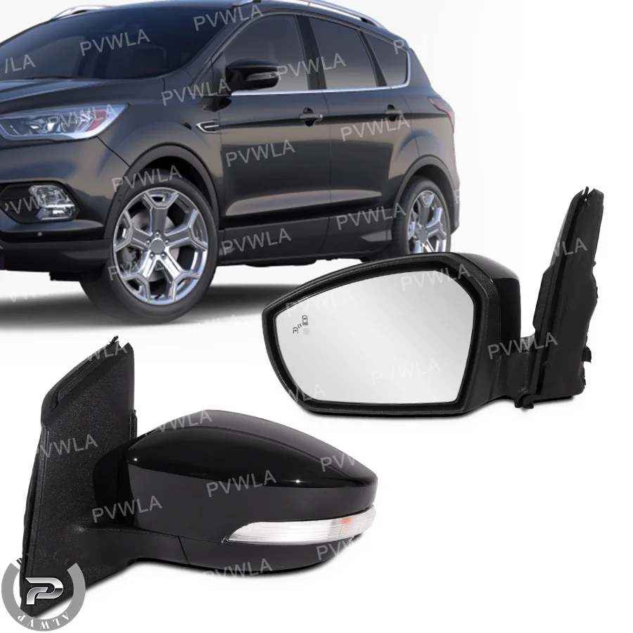 Mirror For Ford Escape US Version 2017 2018 2019 14 Pin Painted Assembly With Memory Blind Spot GJ54-17683-FC GJ54-17682-FC