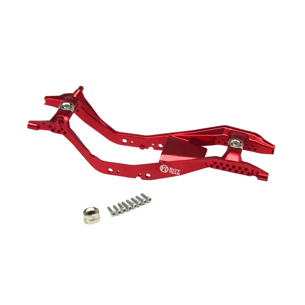 Chassi de alumínio da equipe quente para peças AXIAL SCX30 RC