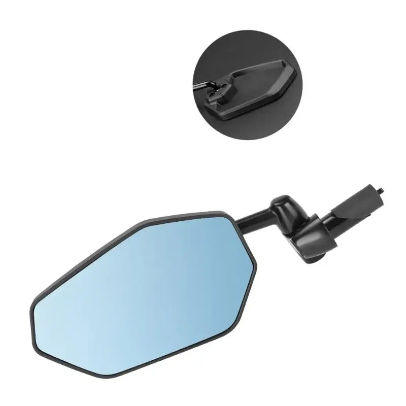 652F الدراجات 360 درجة تدوير الدراجات مرايا الرؤية الخلفية الدراجات المقود عاكس الرؤية الخلفية السلامة واسعة النطاق مرآة #3