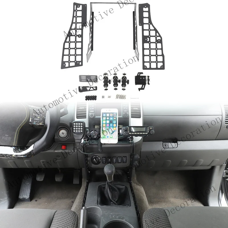Z+ Off-Road Center Molle Panel Digital Device Mount For Nissan Frontier 2009-17