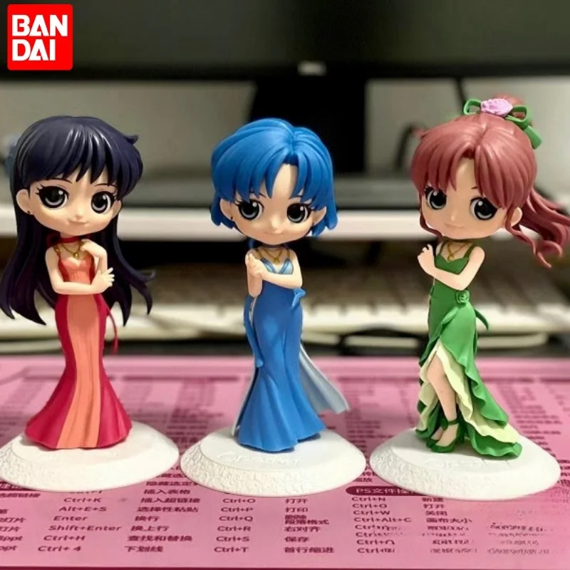 

Фигурка принцессы моряка Мун, аниме фигурка Нептуна урана, игрушка, Оригинал Bandai Qposket